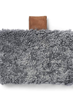 Nakkestøtte | Lammeskind | Korthåret | 30x20 cm Lysegrå
