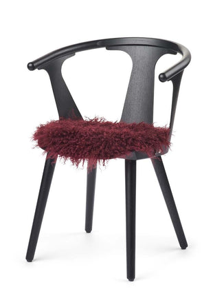 Sædehynde | Lammeskind | Langhåret | D38 cm