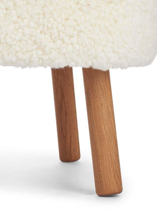 Emily spisebordsstol | Korthåret Hvid