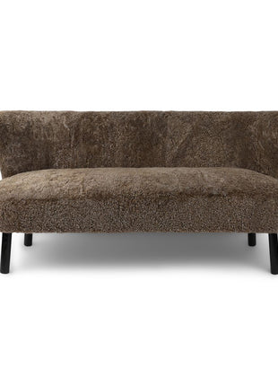 Emanuel 2 seater Sofa Lysebrun