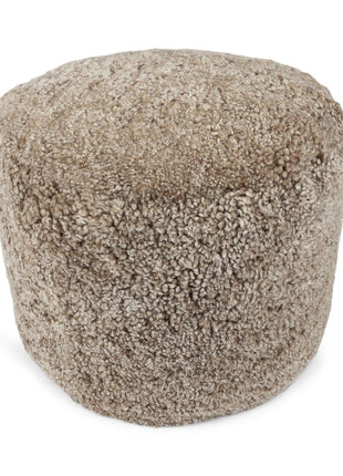 Rund puf | Korthåret | New Zealand Sand