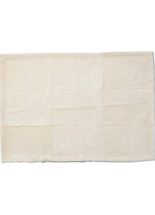 Angelina Lammeskindstæppe | Double Face Beige