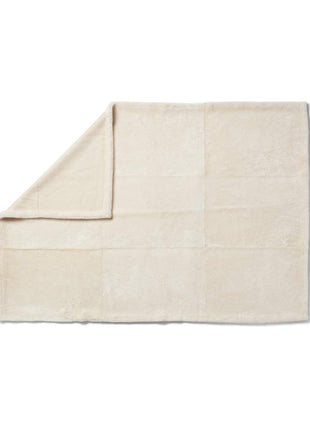 Angelina Lammeskindstæppe | Double Face Beige