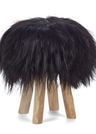 Betræk til barstol/skammel | Langhåret | Island | D35 cm