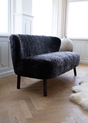 Emanuel 3 seater Sofa Sort