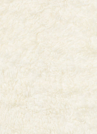 Shell Design Gulvtæppe | Lammeskind | Korthåret | 210x150 cm Hvid