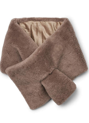 Monta Tørklæde | Lammeskind | AW23 Beigebrun