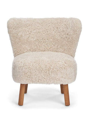 Emily lænestol | Korthåret Beige
