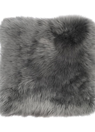 Sædehynde | Langhåret | New Zealand | 40x40 cm Mørkegrå