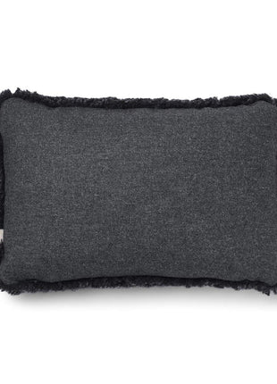 Classic Collection | Uldpude | Korthåret | 52x52 cm | 34x52 cm Koksgrå / Koksgrå