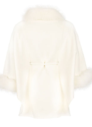 Lorraine Poncho Hvid