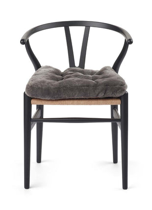 Sædehynde | Lammeskind | Moccasin | Korthåret | 45x45 cm