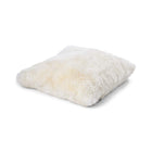 Maxi Float pude | Langhåret | New Zealand | Dobbeltsidet | 90x90 cm Hvid