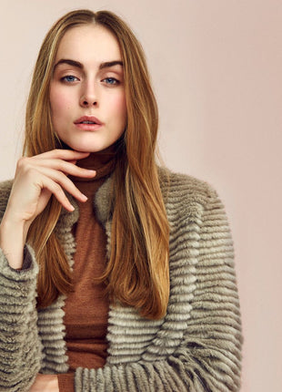 Lauren jakke | Mink Beige