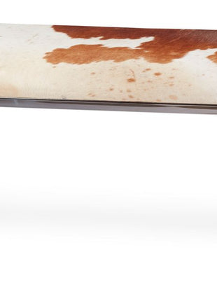 Bænk | Premium koskind | 110x42x45 cm