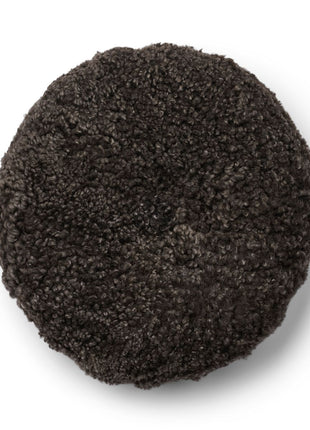 Rund pude | Dobbeltsidet | D40 cm Cappuccino