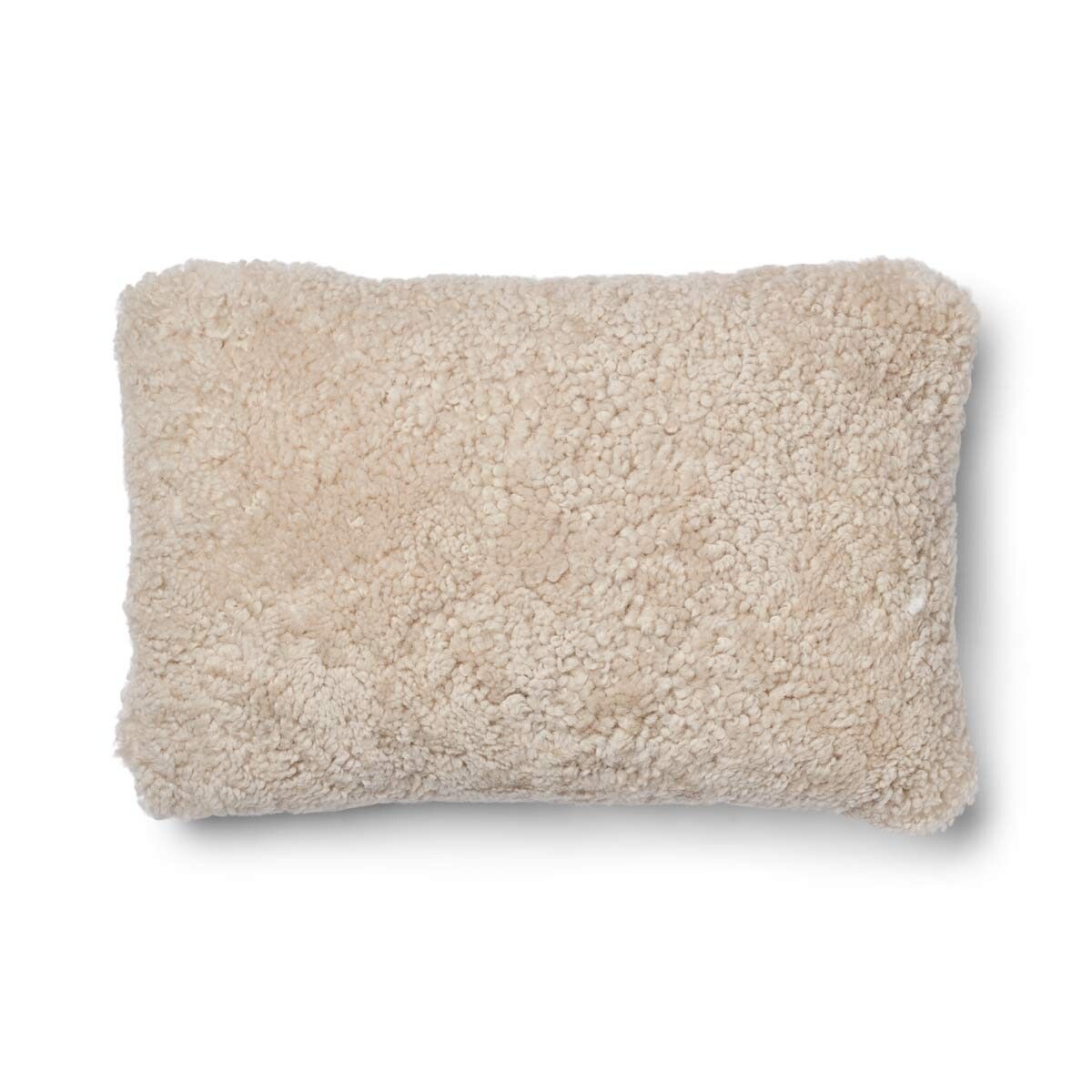 Classic Collection | Uldpude | Korthåret | 52x52 cm | 34x52 cm Beige/Pearl