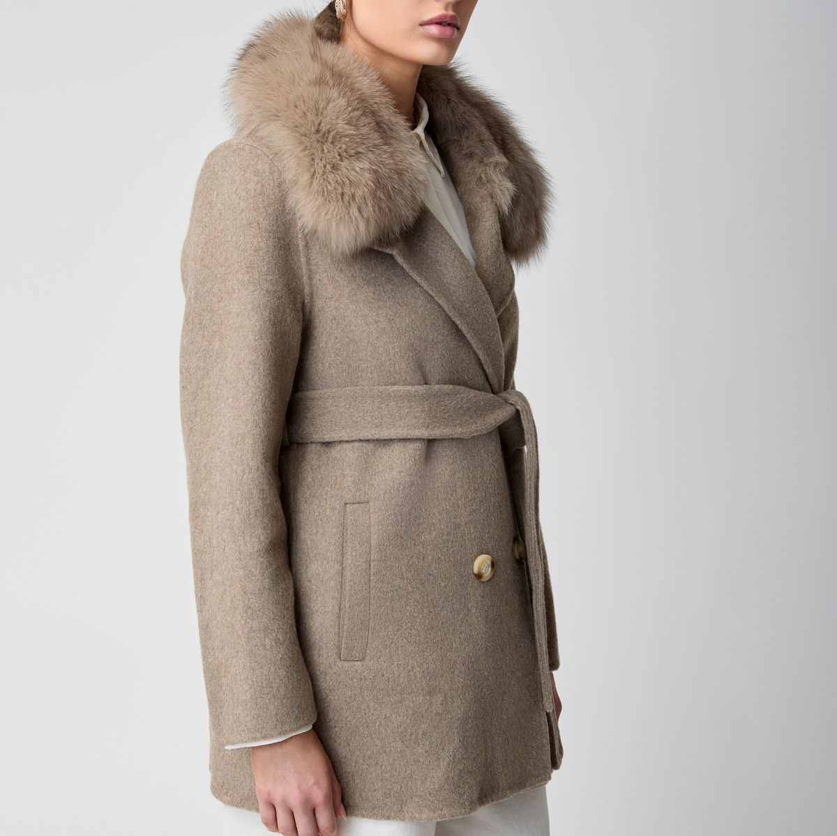Charlott-jakke Beige