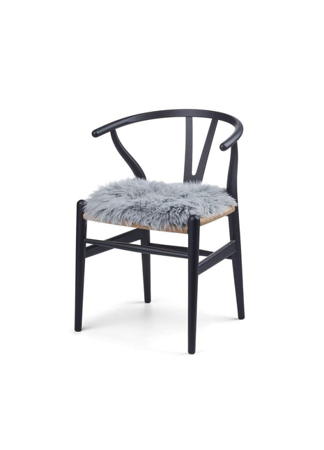 Sædehynde | Zero Waste | Lammeskind | Langhåret | 35x35 cm