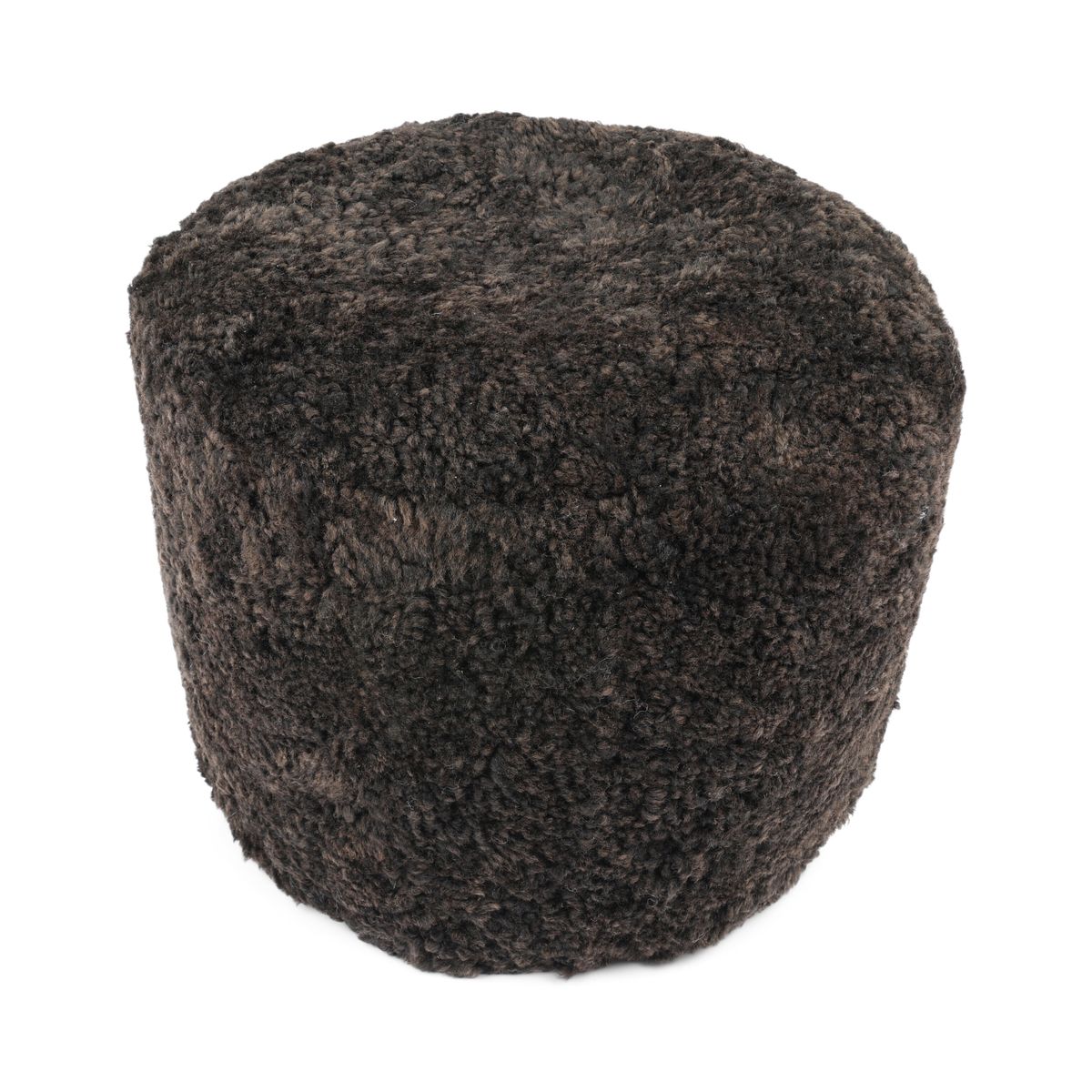 Rund puf | Korthåret | New Zealand Chokolade