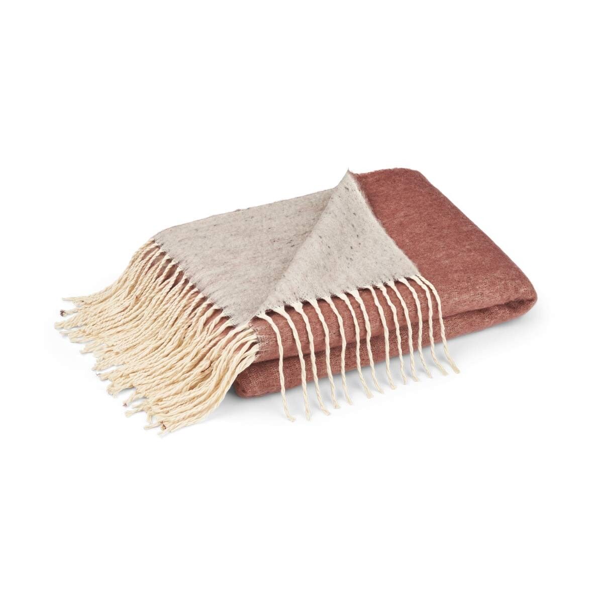 Uldplaid | Mohair mix | 130x170 cm