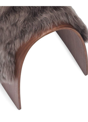 Betræk til skammel | Langhåret Valnød