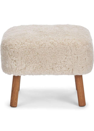 Emil fodskammel | Korthåret Beige