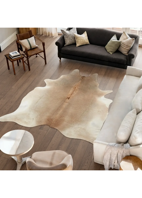 Tæppe af koskind | 3,7 kvm