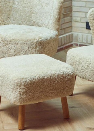 Emily fodskammel | Korthåret  Koksgrå