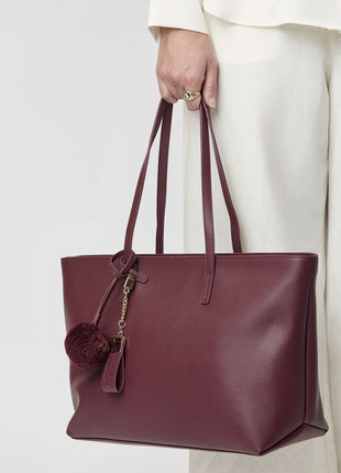 Audrey Taske | Læder Beige