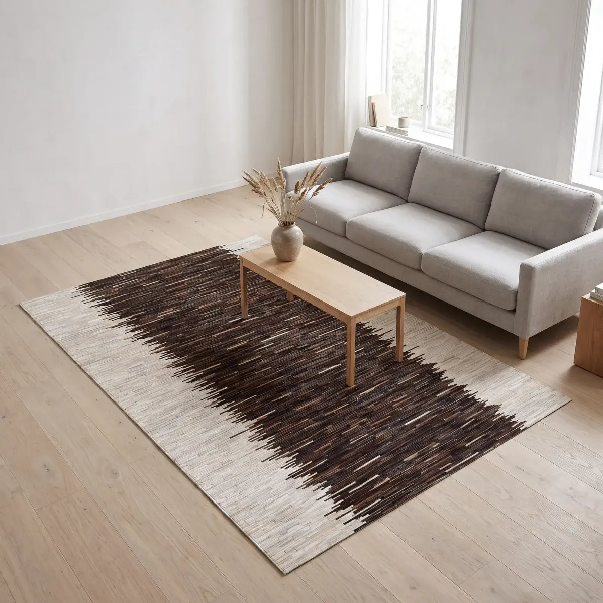 Koskind Designtæppe | Brasilien | Striber | 200x300 cm | 170x240 cm