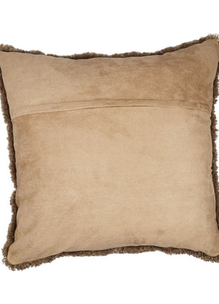 Lammeskindspude | Korthåret | New Zealand | 40x40 cm Lysebrun