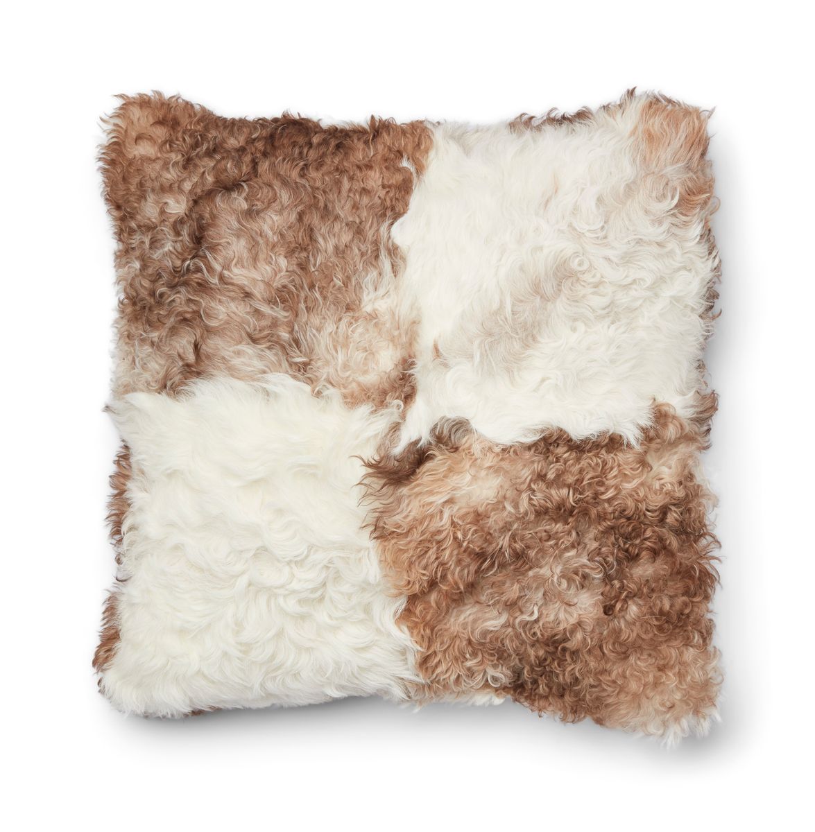 Lammeskindspude | Tigrado | Dobbeltsidet