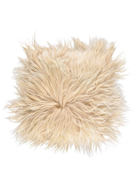 Lammeskindspude | Cashmere | Langhåret | 40x40 cm