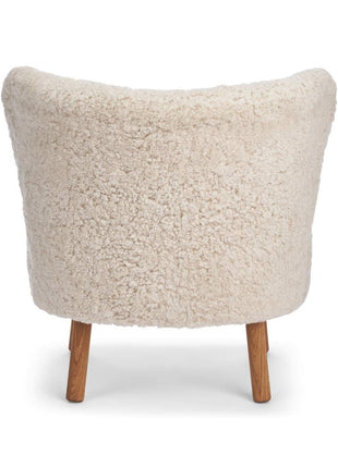 Emil lænestol | Korthåret Beige