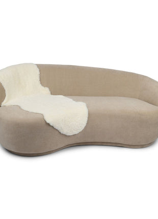 Lammeskind | Korthåret | New Zealand | 160x60 cm Hvid