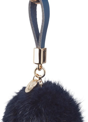 Pom Pom nøglering Marineblå