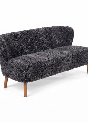 Emanuel 2-personers sofa | Designmøbel Antracitgrå