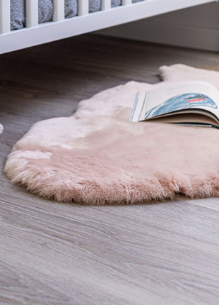 Baby Lammeskind | Korthåret 80 cm Lyserød