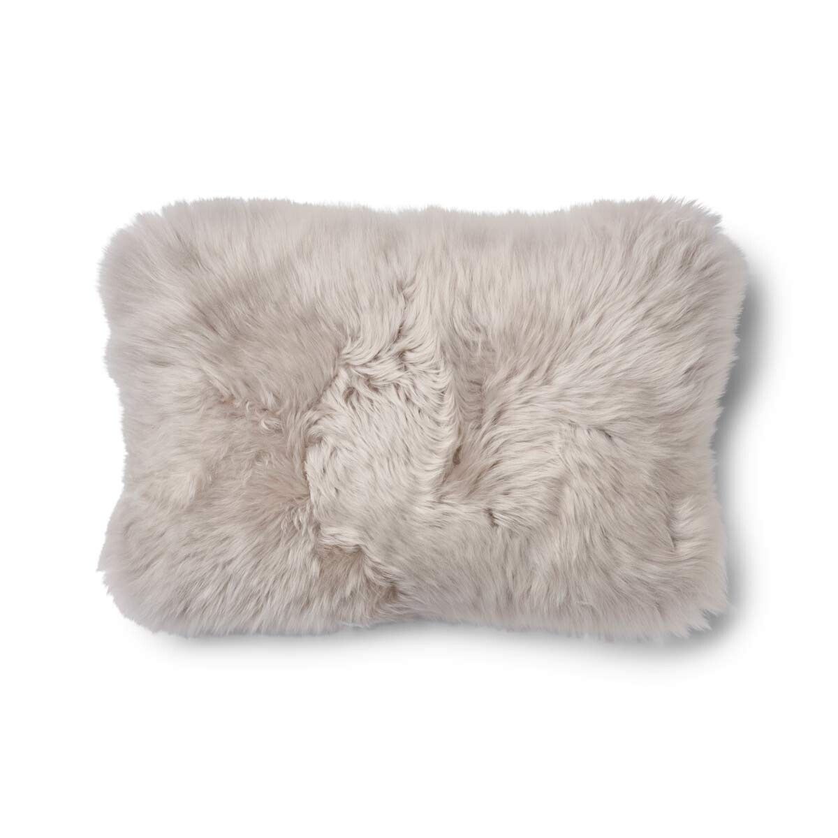Classic Collection | Uldpude | Langhåret | 52x52 cm | 34x52 cm Brun/Dove