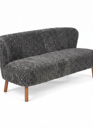 Emanuel 2-personers sofa | Designmøbel Grafitgrå