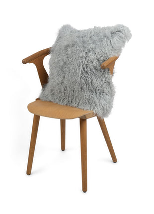 Lammeskindspude | Krøllet | Tibet | 50x50 cm