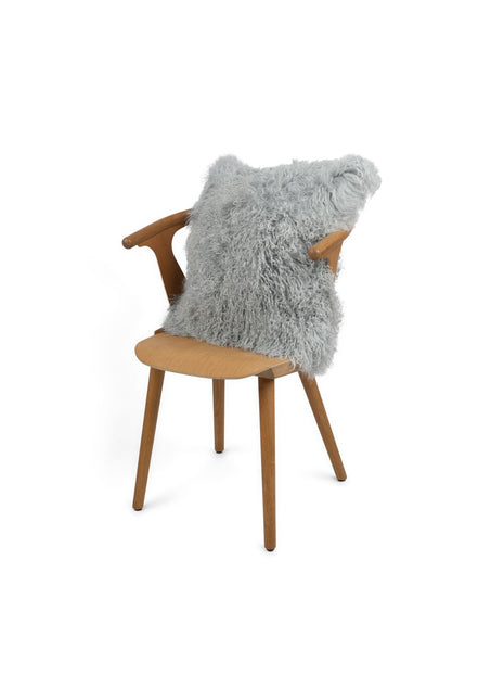 Lammeskindspude | Krøllet | Tibet | 50x50 cm