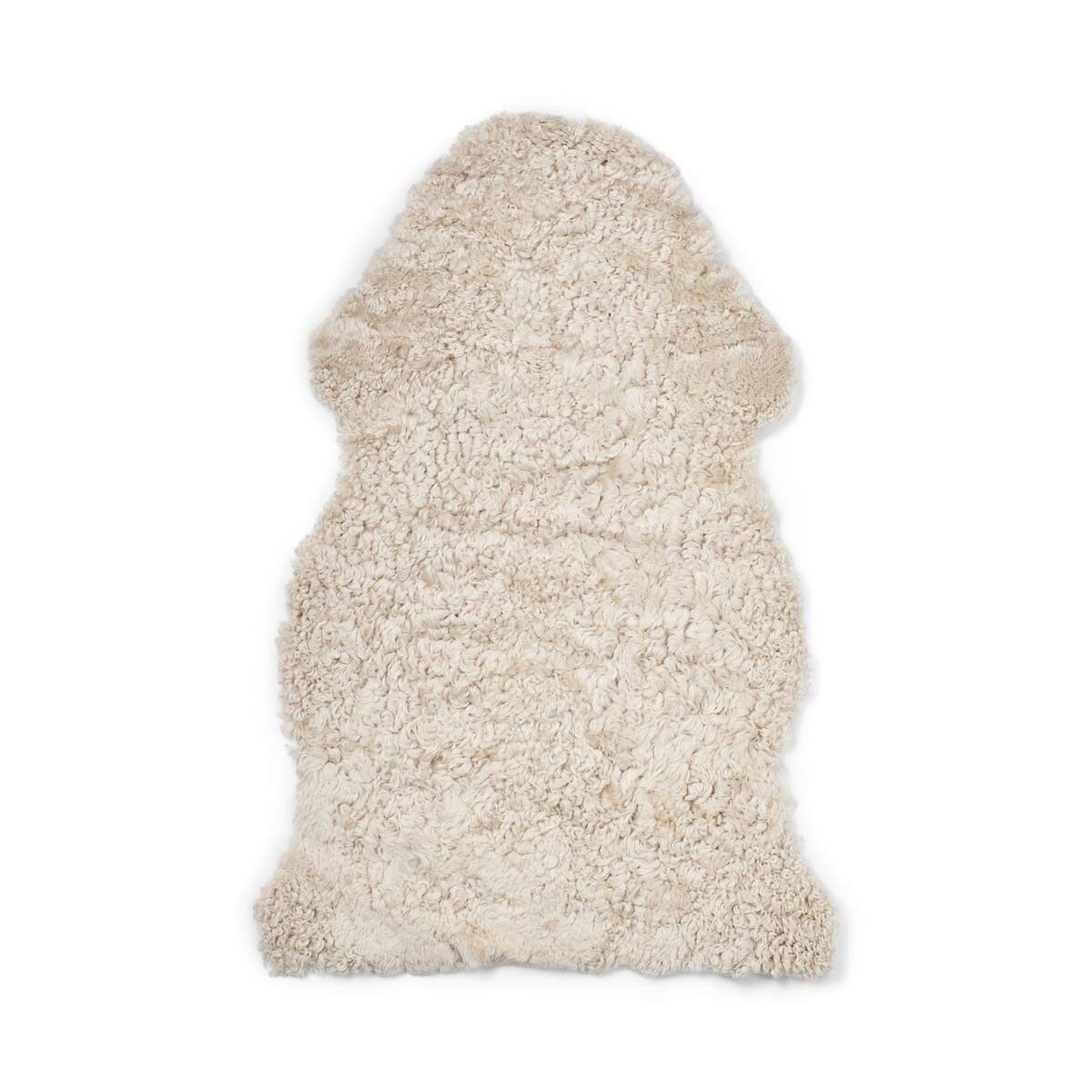 Merino Lammeskind | korthåret | ca. 90x60 cm Pearl