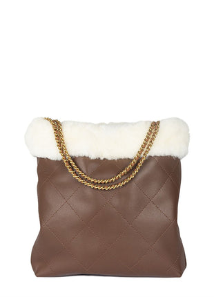 Aniek håndtaske Chokolade