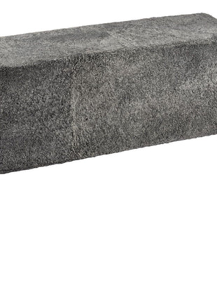 Bænk | Lammeskind | Premium | 46x130x40 cm Grå