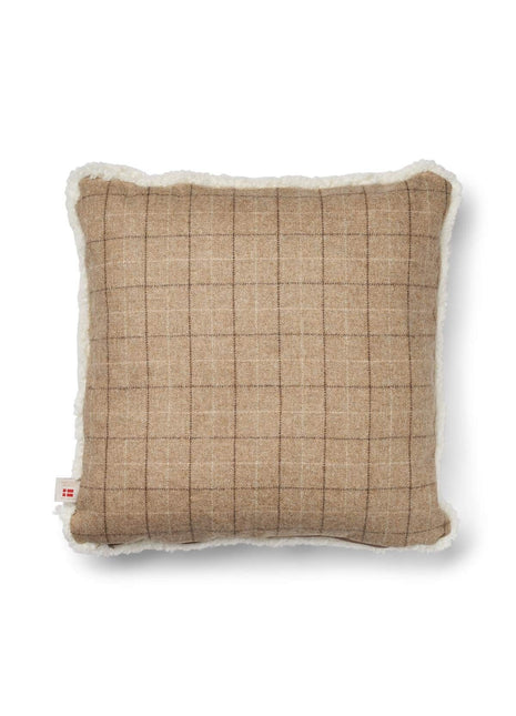 Pude af uld | Korthåret | 52x52 cm
