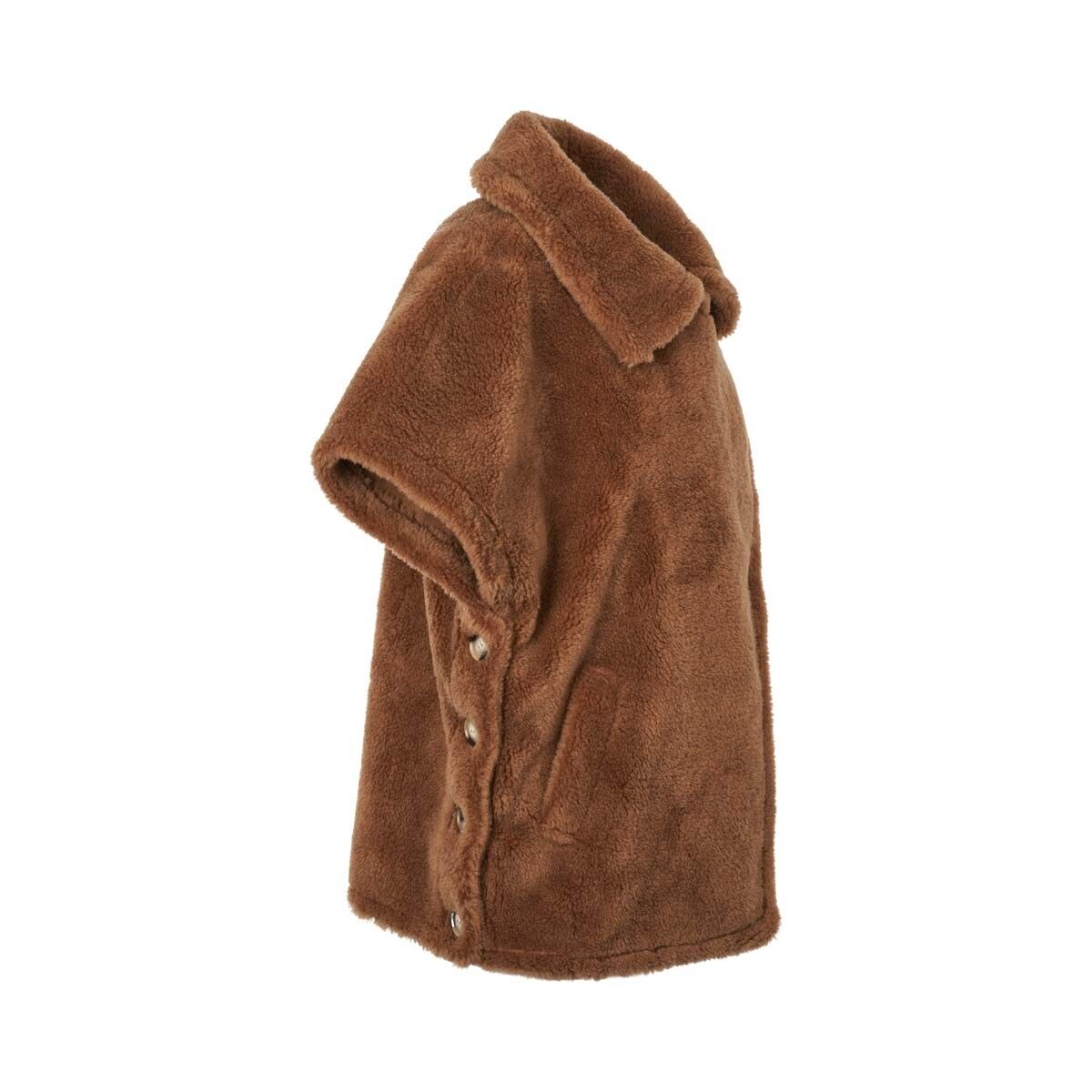 Antonella Poncho Teddybrun