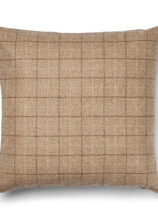 Dobbeltsidet pude | 52x52 cm Tern / Beige