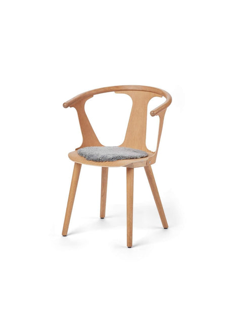 Sædehynde | Lammeskind | Korthåret | D34 cm